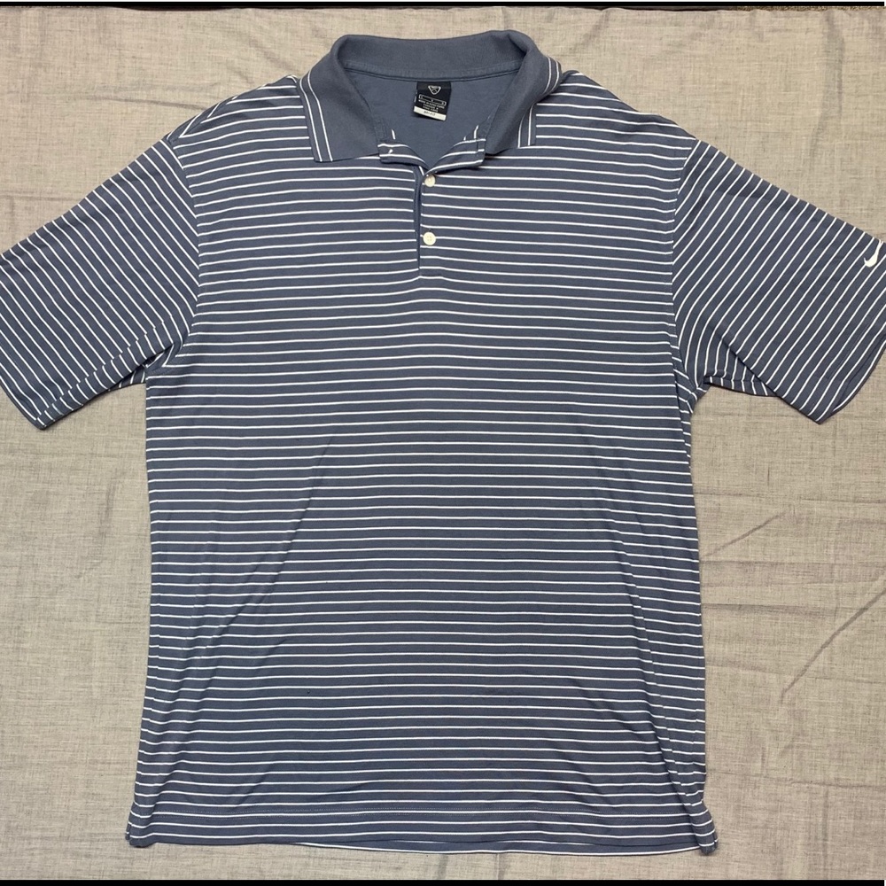Mens Nike Golf Dri-Fit  Polo/Golf Shirt sz L
